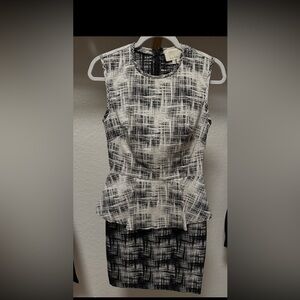 Brand New Dress black/ off white